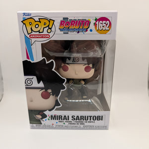 #1652  Mirai Sarutobi : Boruto : Naruto Next Generation : Pop Vinyl : Funko FRENLY BRICKS - Open 7 Days
