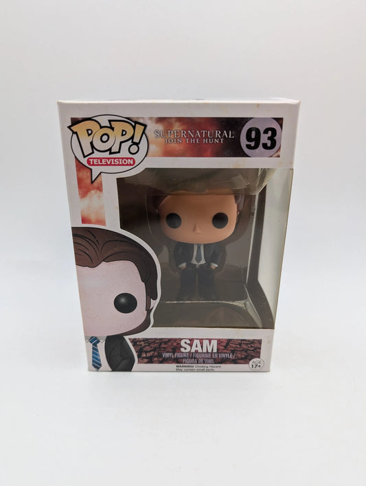 Funko Pop Vinyl / Supernatural - Sam FBI #93 FRENLY BRICKS - Open 7 Days