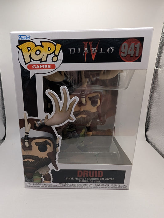 Funko Pop! Diablo IV Games #941 Druid FRENLY BRICKS - Open 7 Days
