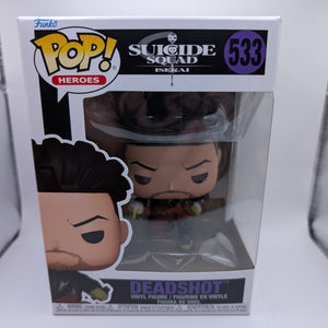 Suicide Squad: Isekai - Deadshot Pop! Vinyl Figure #533 FRENLY BRICKS - Open 7 Days