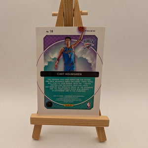 2022-23 Contenders Optic Hoop Dreams Chet Holmgren #18 Rookie RC OKC THUNDER FRENLY BRICKS - Open 7 Days