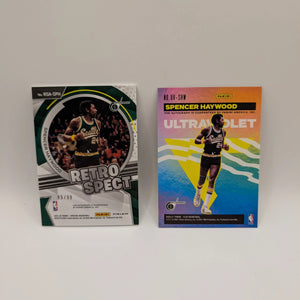 2021-22 Panini Spectra SPENCER HAYWOOD + Flux Auto Bundle Lot NBA Basketball FRENLY BRICKS - Open 7 Days