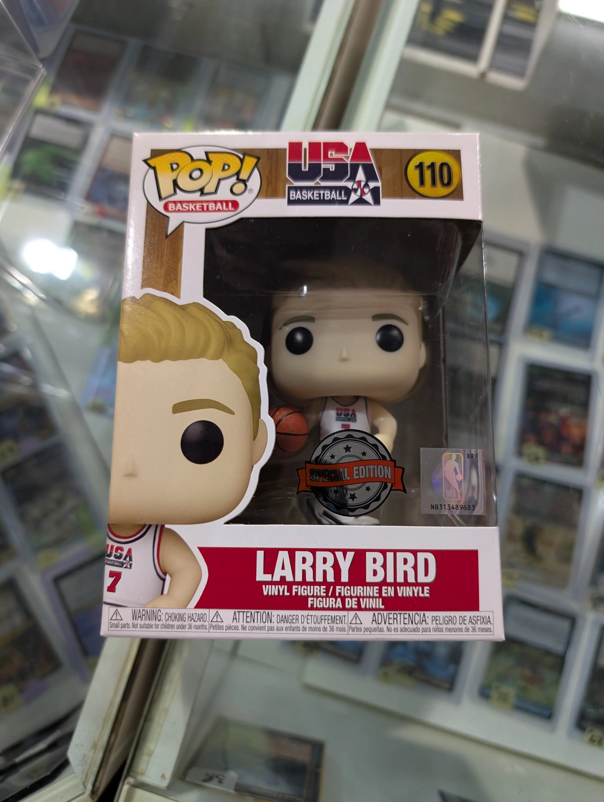 Funko POP! Basketball 1992 Team USA #110 Larry Bird FRENLY BRICKS - Open 7 Days