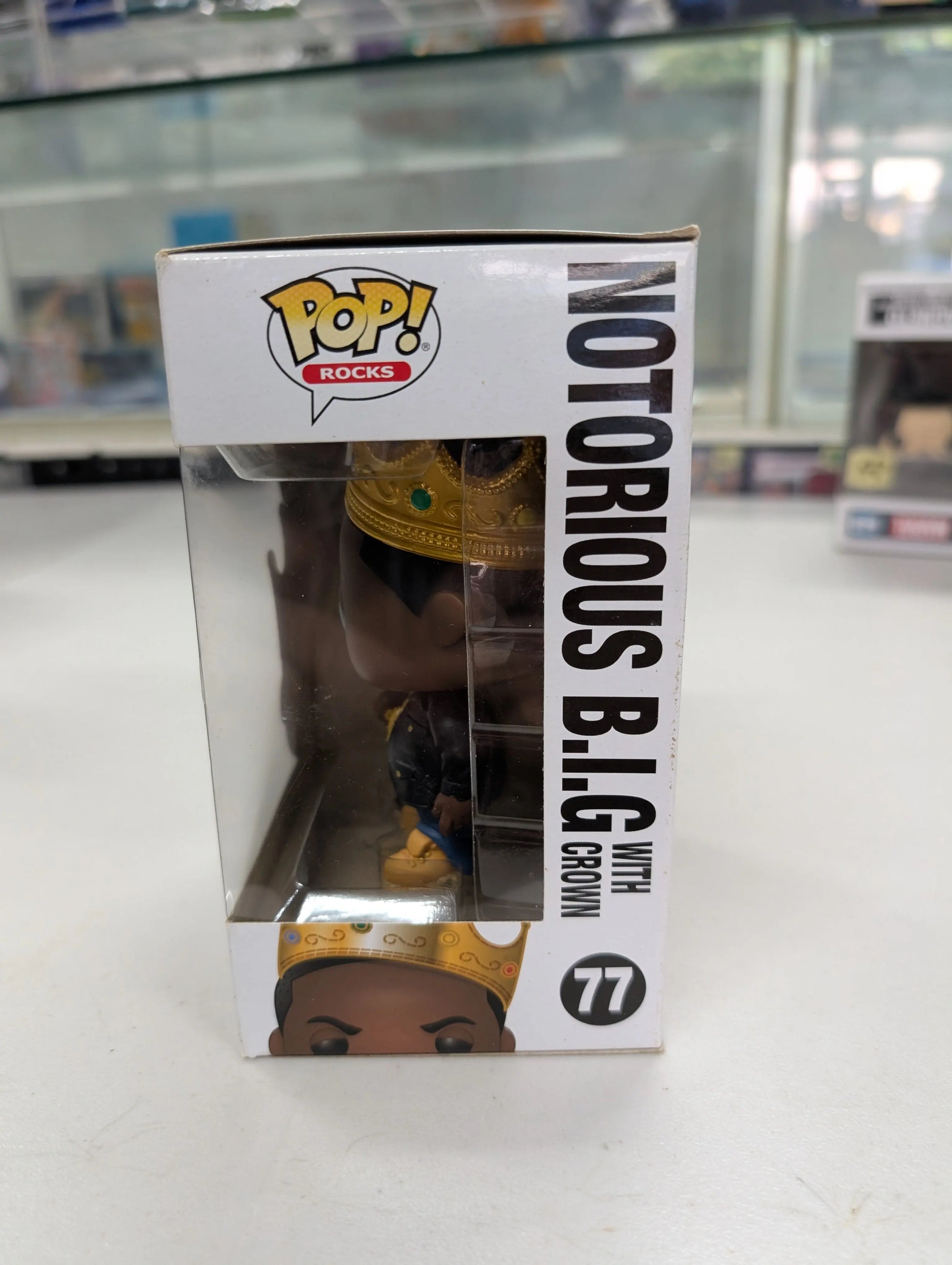 Funko POP! Rocks - The Notorious B.I.G. With Crown #77 FRENLY BRICKS - Open 7 Days