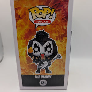 The Demon - KISS Funko Pop #121 - Funko Exclusive GITD