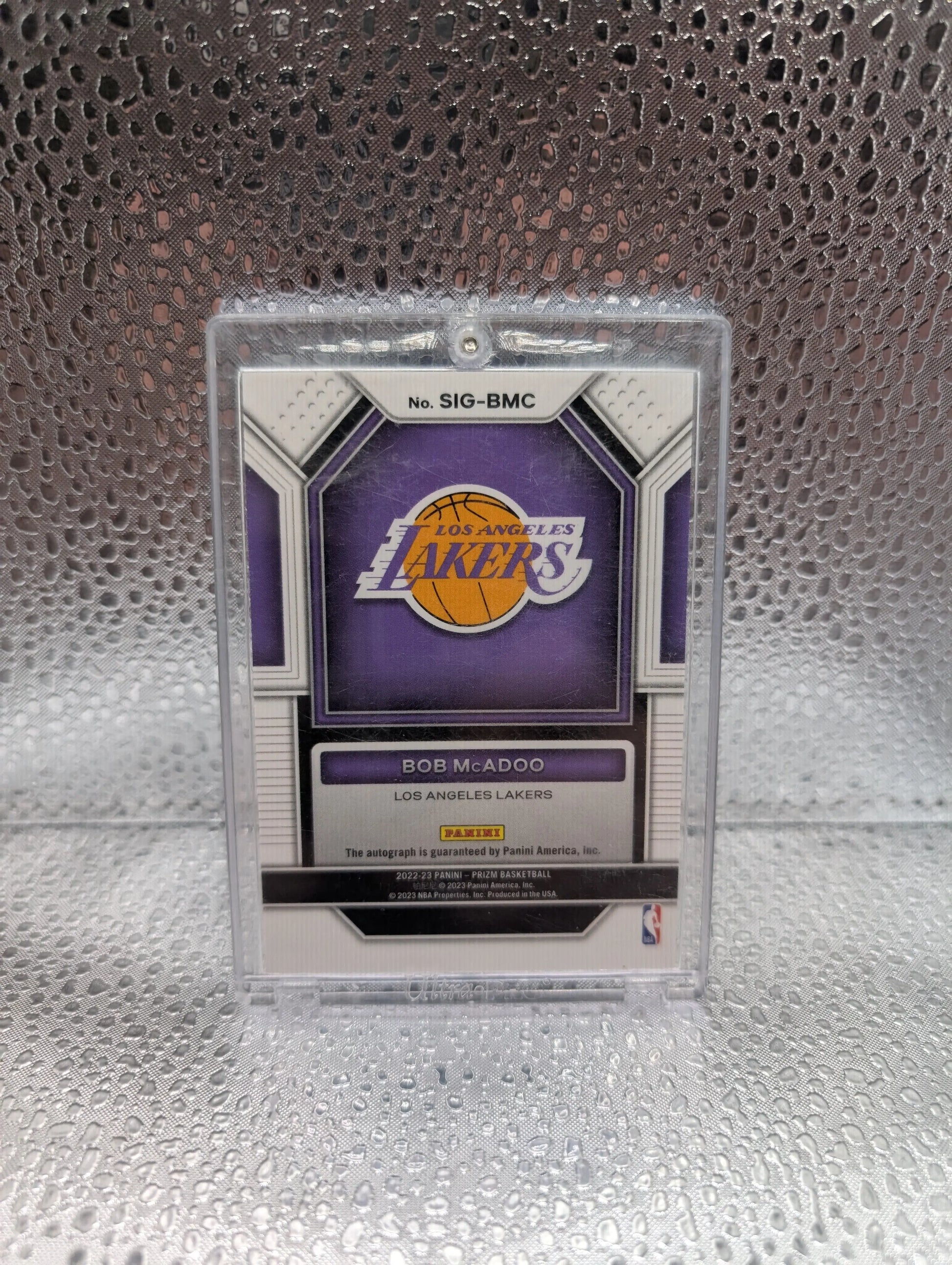 2022-23 Panini Prizm BOB MCADOO Auto Signatures #SIG-BMC FRENLY BRICKS - Open 7 Days