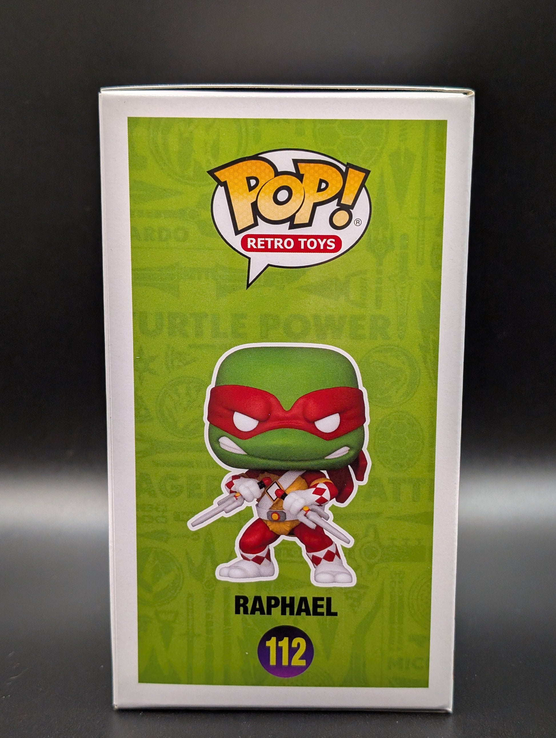Funko POP! Tv Teenage Mutant Ninja Turtles x Power Rangers #112 Raphael Summer Convention Limited Edition FRENLY BRICKS - Open 7 Days
