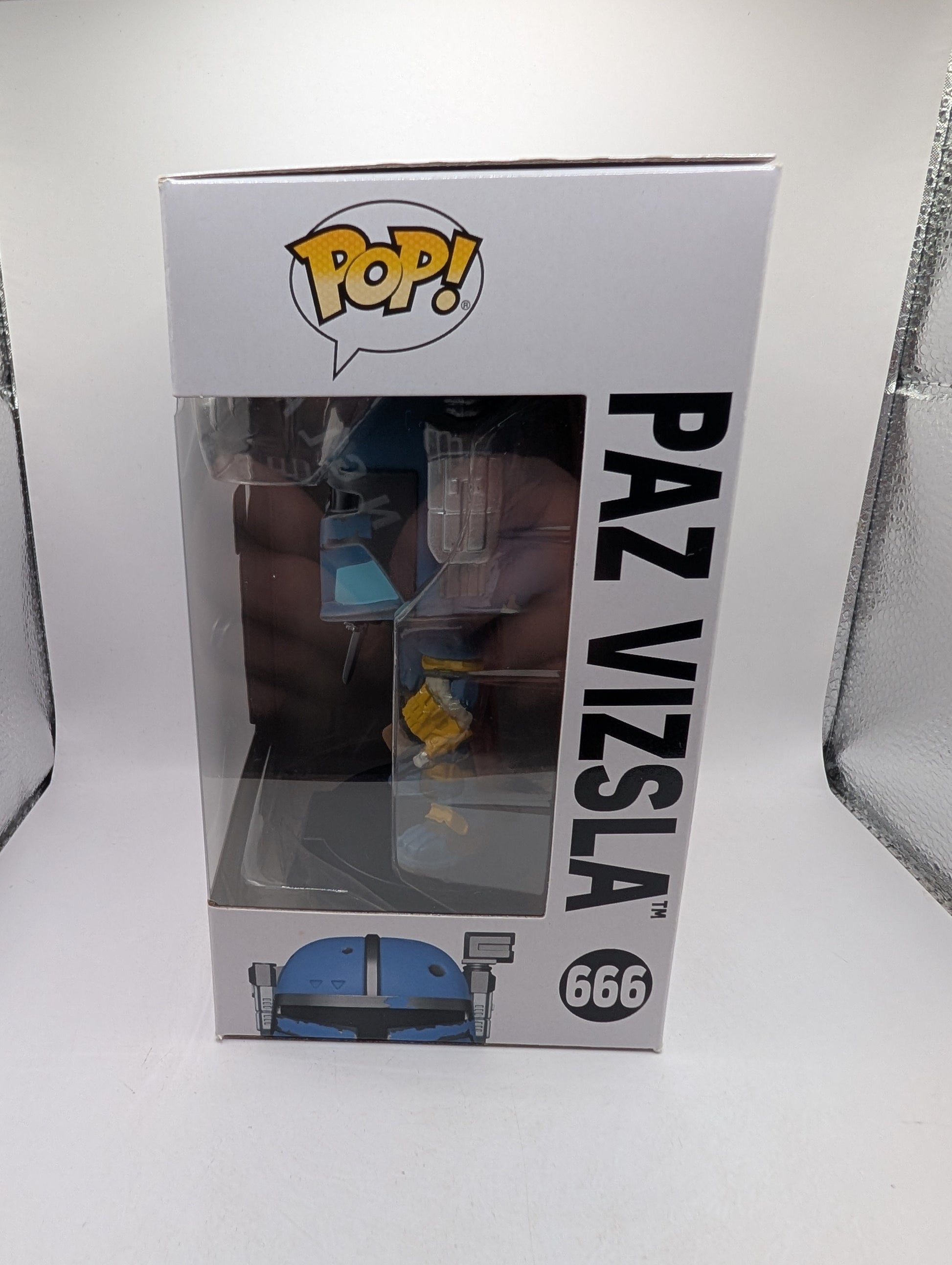 Star Wars: The Mandalorian - Paz Vizsla Pop! Vinyl Figure #666 FRENLY BRICKS - Open 7 Days