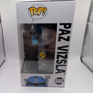 Star Wars: The Mandalorian - Paz Vizsla Pop! Vinyl Figure #666 FRENLY BRICKS - Open 7 Days