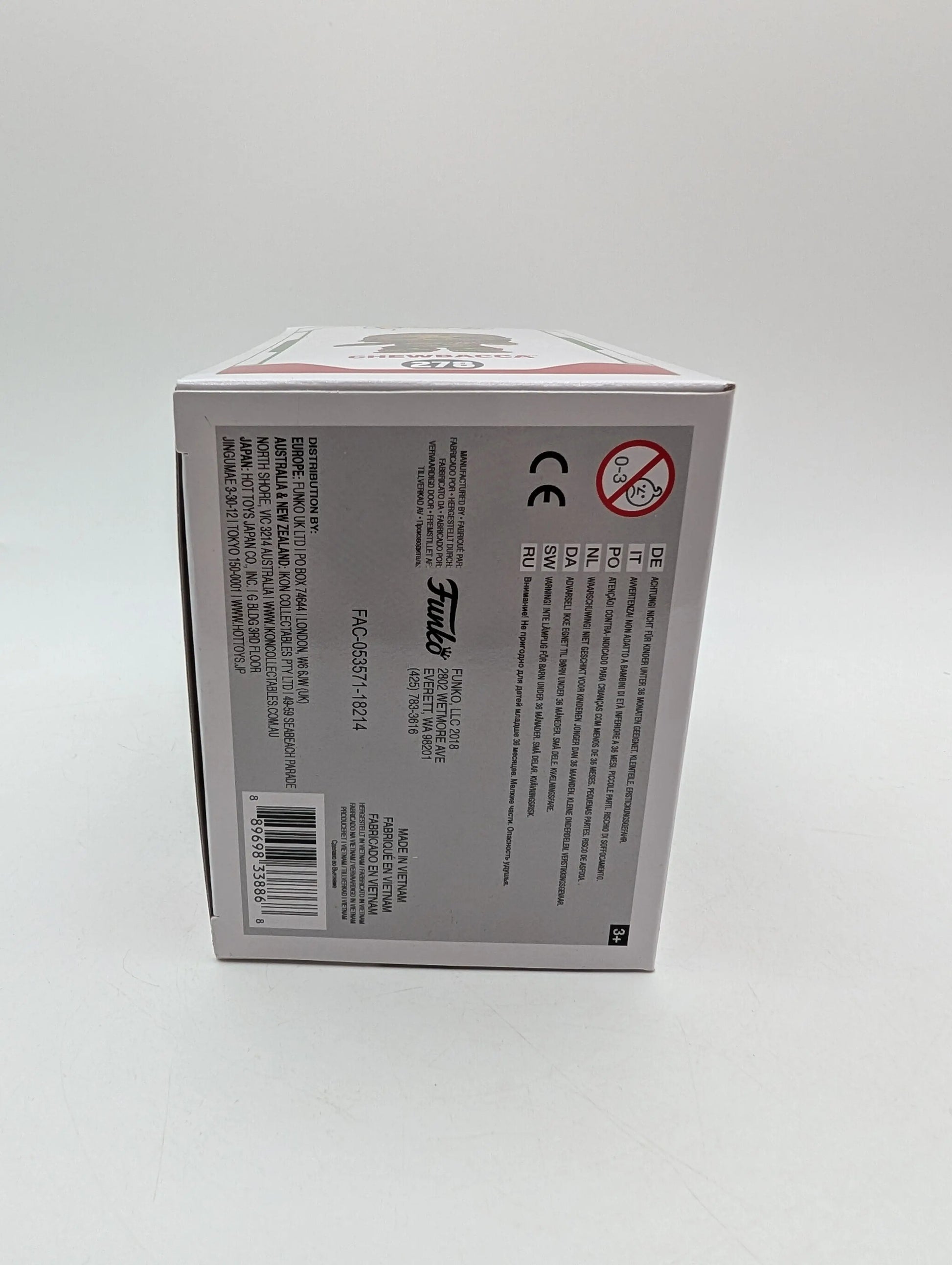 Star Wars - Chewbacca with Lights Christmas Holiday Pop! Vinyl Figure #278 FRENLY BRICKS - Open 7 Days