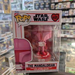 Funko Pop Star Wars #495 The Mandalorian Pink FRENLY BRICKS - Open 7 Days