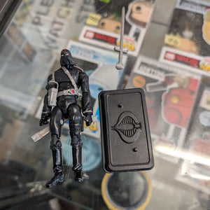 G.I. Joe ARAH Hooded Cobra Commander Black Suit Retro Collection FRENLY BRICKS - Open 7 Days