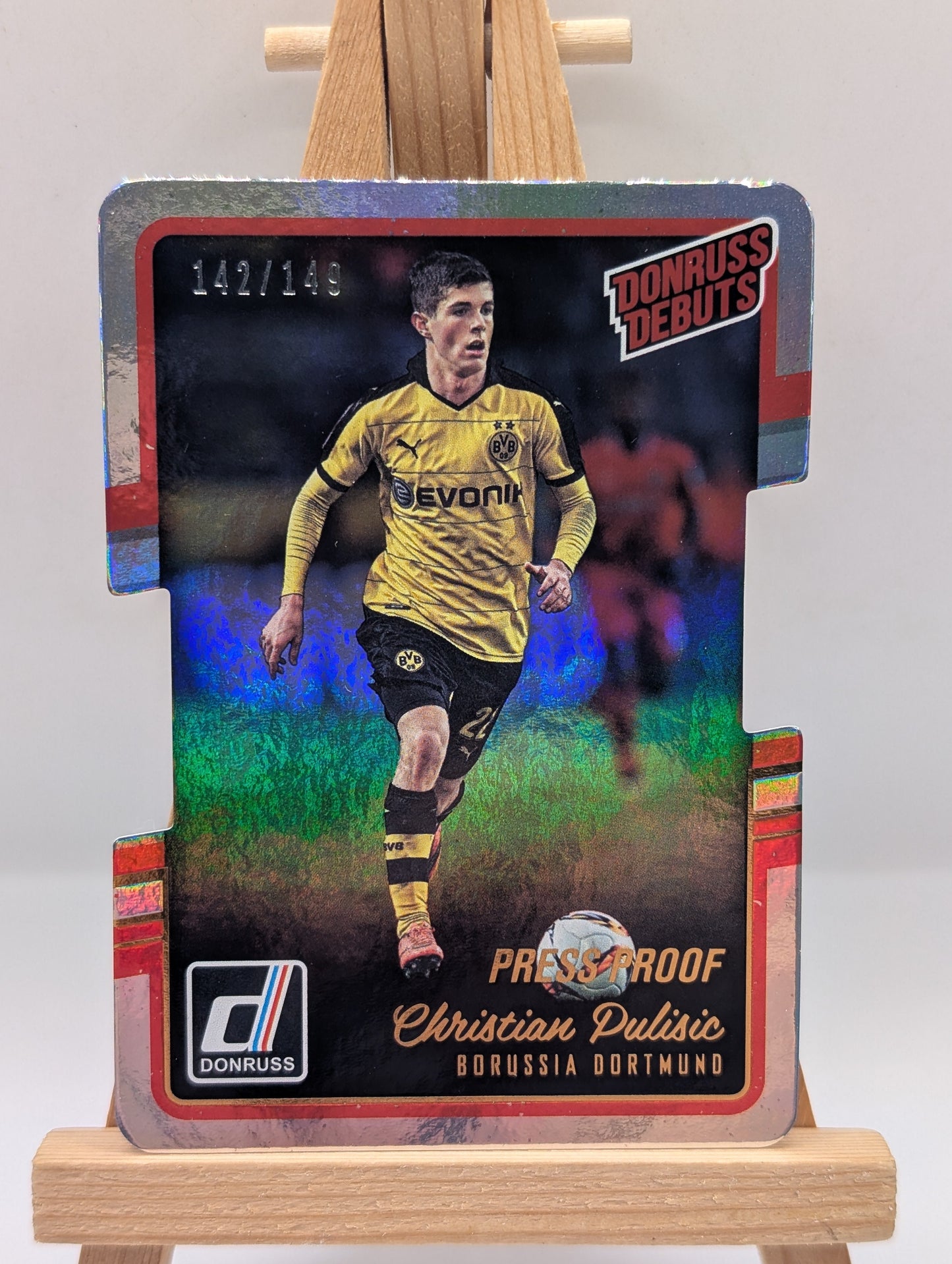 2016-17 Panini Donruss Debuts Christian Pulisic Rookie RC /149 FRENLY BRICKS - Open 7 Days