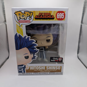 Jarrod Greene Signed Funko Pop Hitoshi Shinso #695 508 My Hero Academia FRENLY BRICKS - Open 7 Days