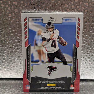 2022 Panini Playbook Mammoth Materials Desmond Ridder #MM-4 SP /99 FRENLY BRICKS - Open 7 Days