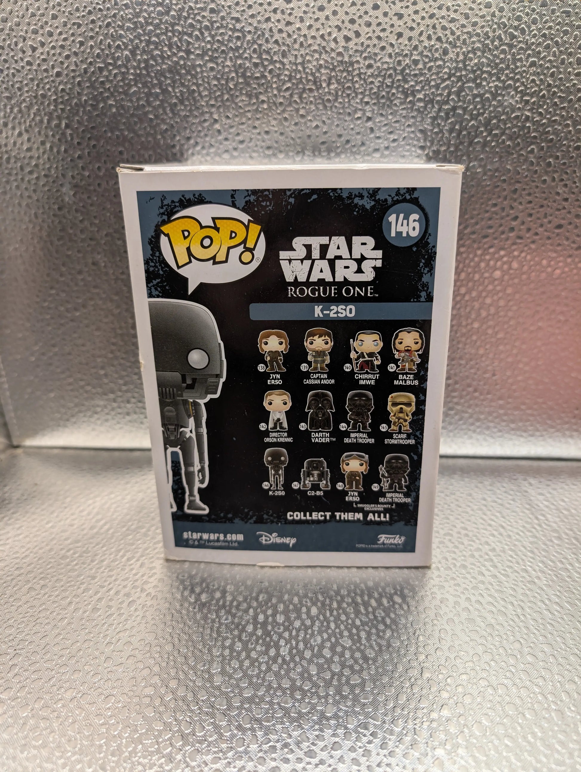 FUNKO Pop Vinyl K-2SO Star Wars #146 FRENLY BRICKS - Open 7 Days