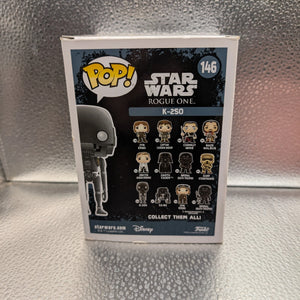 FUNKO Pop Vinyl K-2SO Star Wars #146 FRENLY BRICKS - Open 7 Days