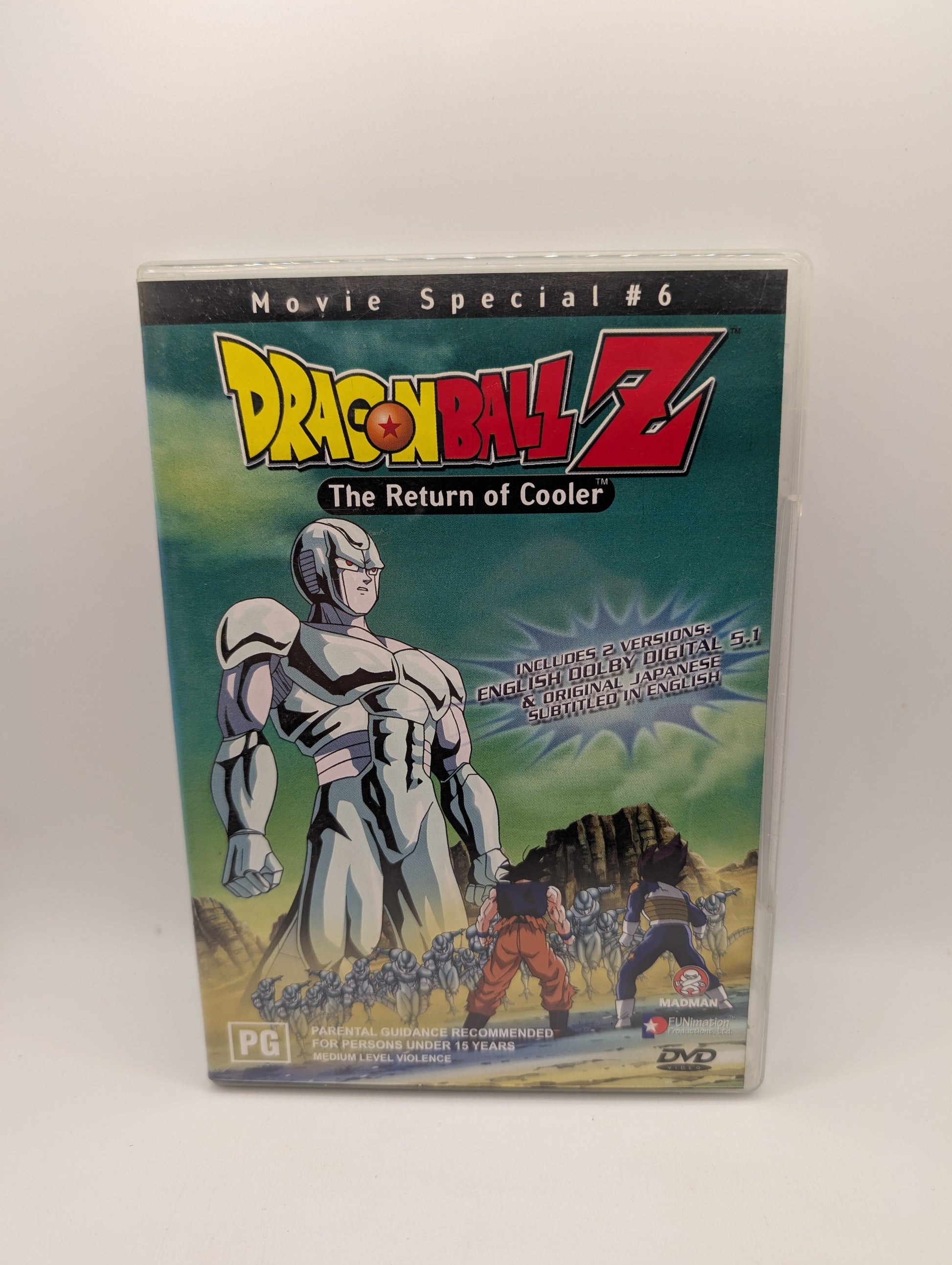 Dragonball Z : The Return Of Cooler : Movie Special #6 : DVD : *RARE OOP** FRENLY BRICKS - Open 7 Days