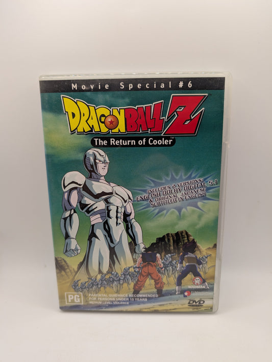 Dragonball Z : The Return Of Cooler : Movie Special #6 : DVD : *RARE OOP** FRENLY BRICKS - Open 7 Days