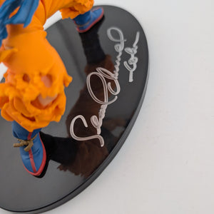 Dragon Ball Goku Modeling Tenkaichi Budokai 4 Signed Sean Schemmel Autograph FRENLY BRICKS - Open 7 Days
