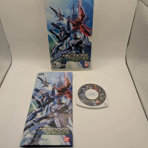 Macross Ace Frontier  Sony PlayStation PSP JAPAN 2008 Game Complete FRENLY BRICKS - Open 7 Days