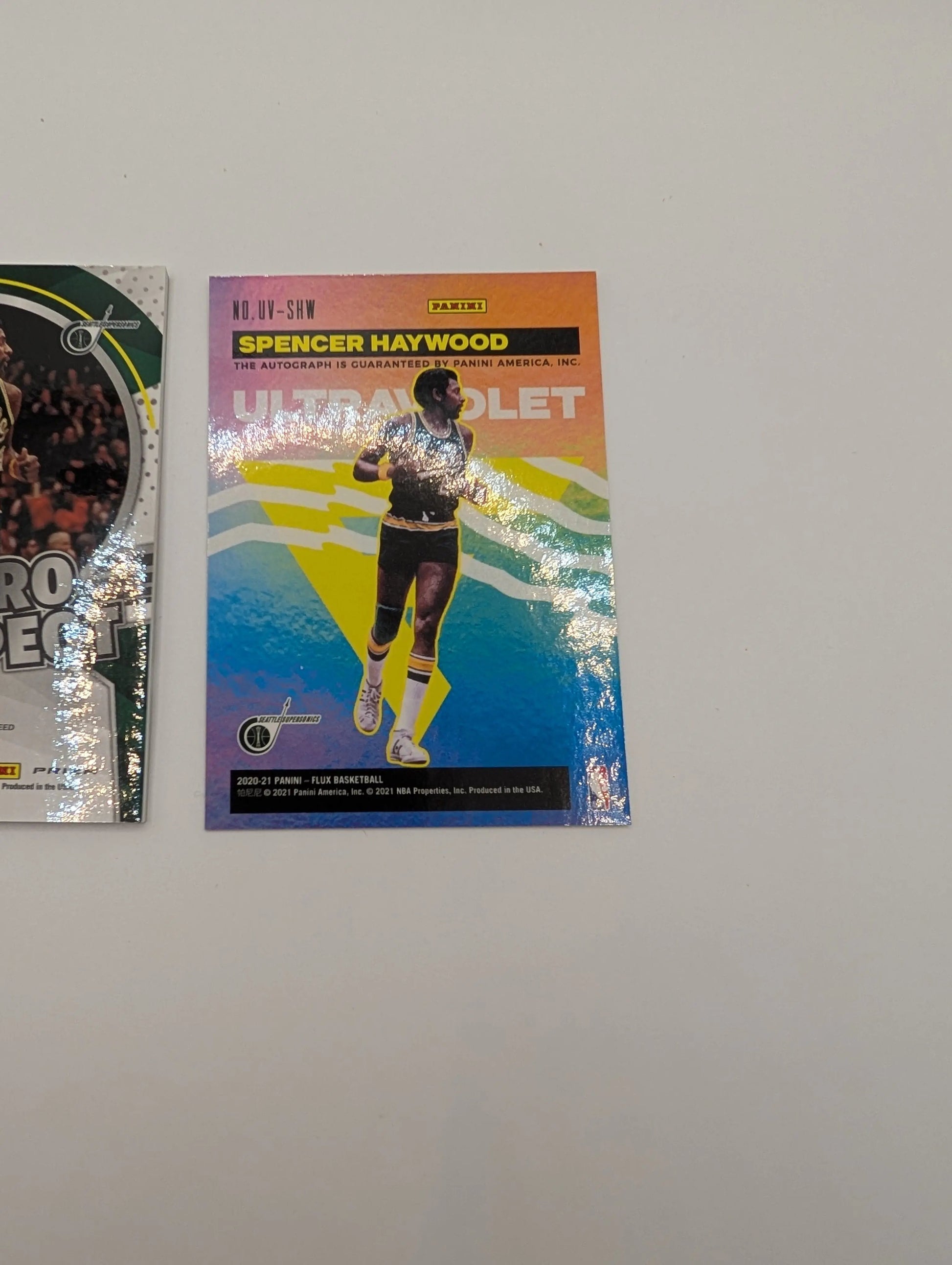 2021-22 Panini Spectra SPENCER HAYWOOD + Flux Auto Bundle Lot NBA Basketball FRENLY BRICKS - Open 7 Days