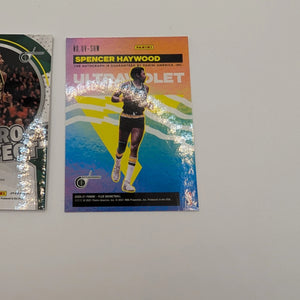 2021-22 Panini Spectra SPENCER HAYWOOD + Flux Auto Bundle Lot NBA Basketball FRENLY BRICKS - Open 7 Days