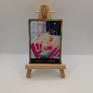 One Piece Japan DON Card Sanji PRB-02 Gold Frame THE BEST vol.2 FRENLY BRICKS - Open 7 Days