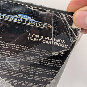 Sega Mega Drive SMD - Sonic The Hedgehog 2 - Cart + Box + Manual USED PAL FRENLY BRICKS - Open 7 Days