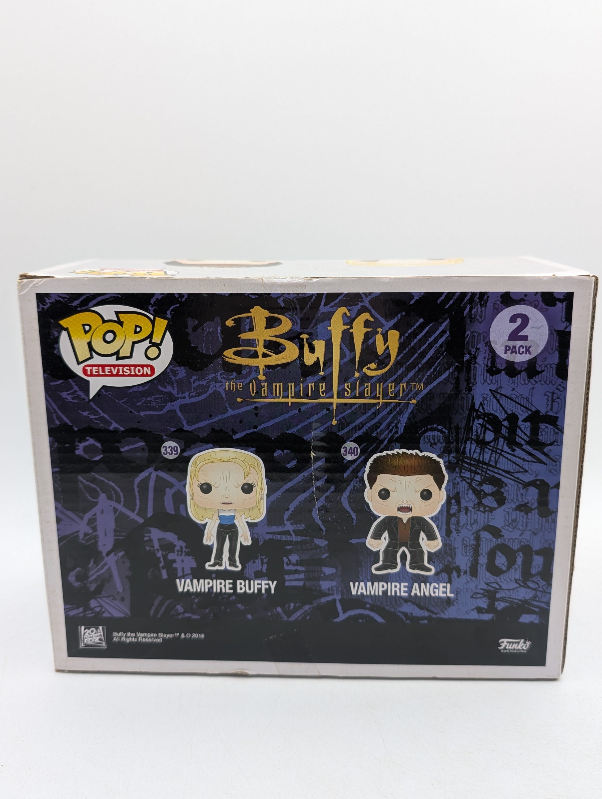 Funko POP! Vampire Buffy And Vampire Angel 2 Pack 2016 Summer Convention image 5
