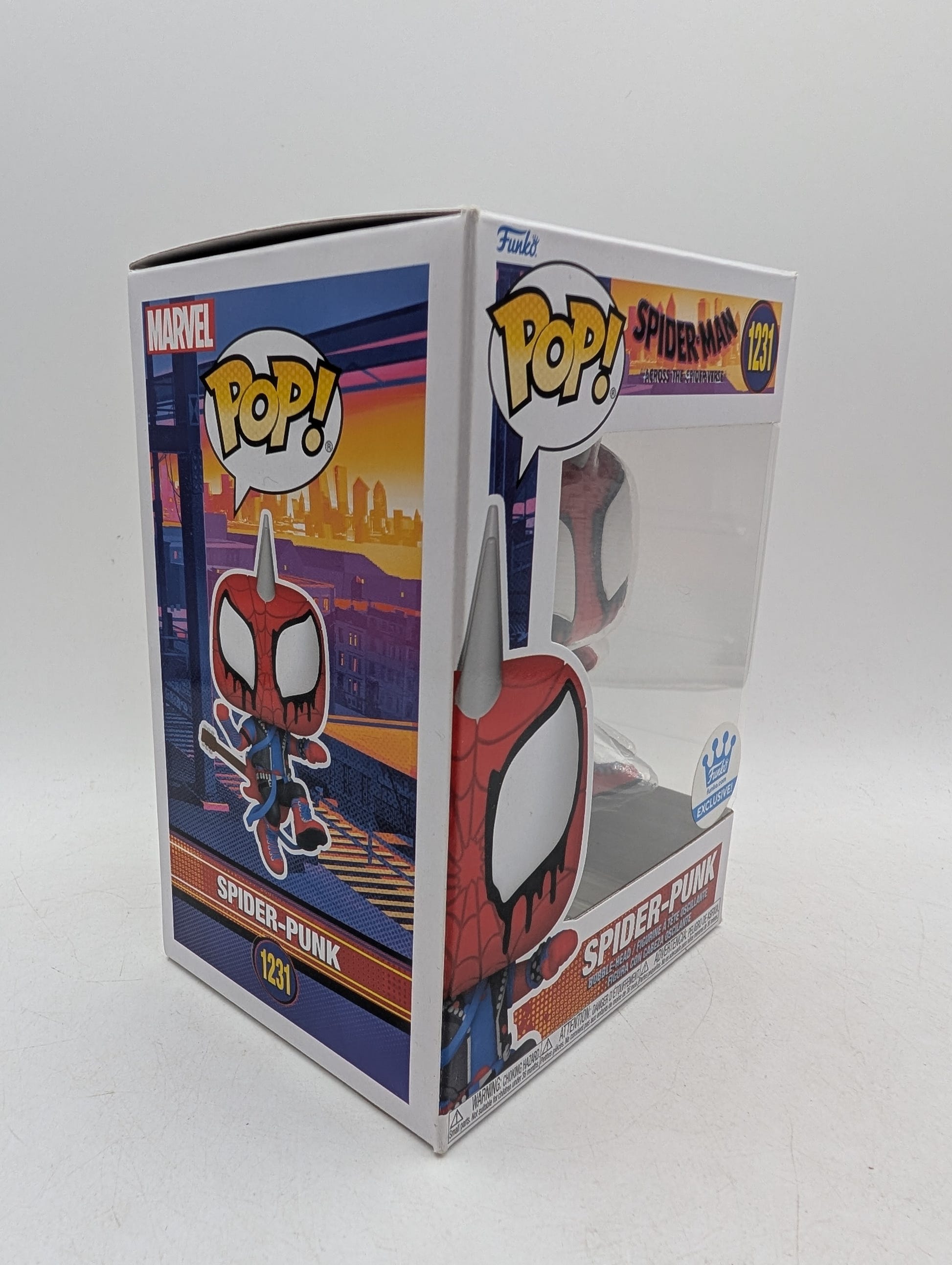 Funko Pop! Spider-Man Across The Spider-Verse Spider-Punk #1231 image 2