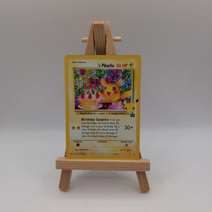Pokémon TCG Pikachu (Birthday Pikachu) Celebrations #24 Holo 25th Anniversary FRENLY BRICKS - Open 7 Days