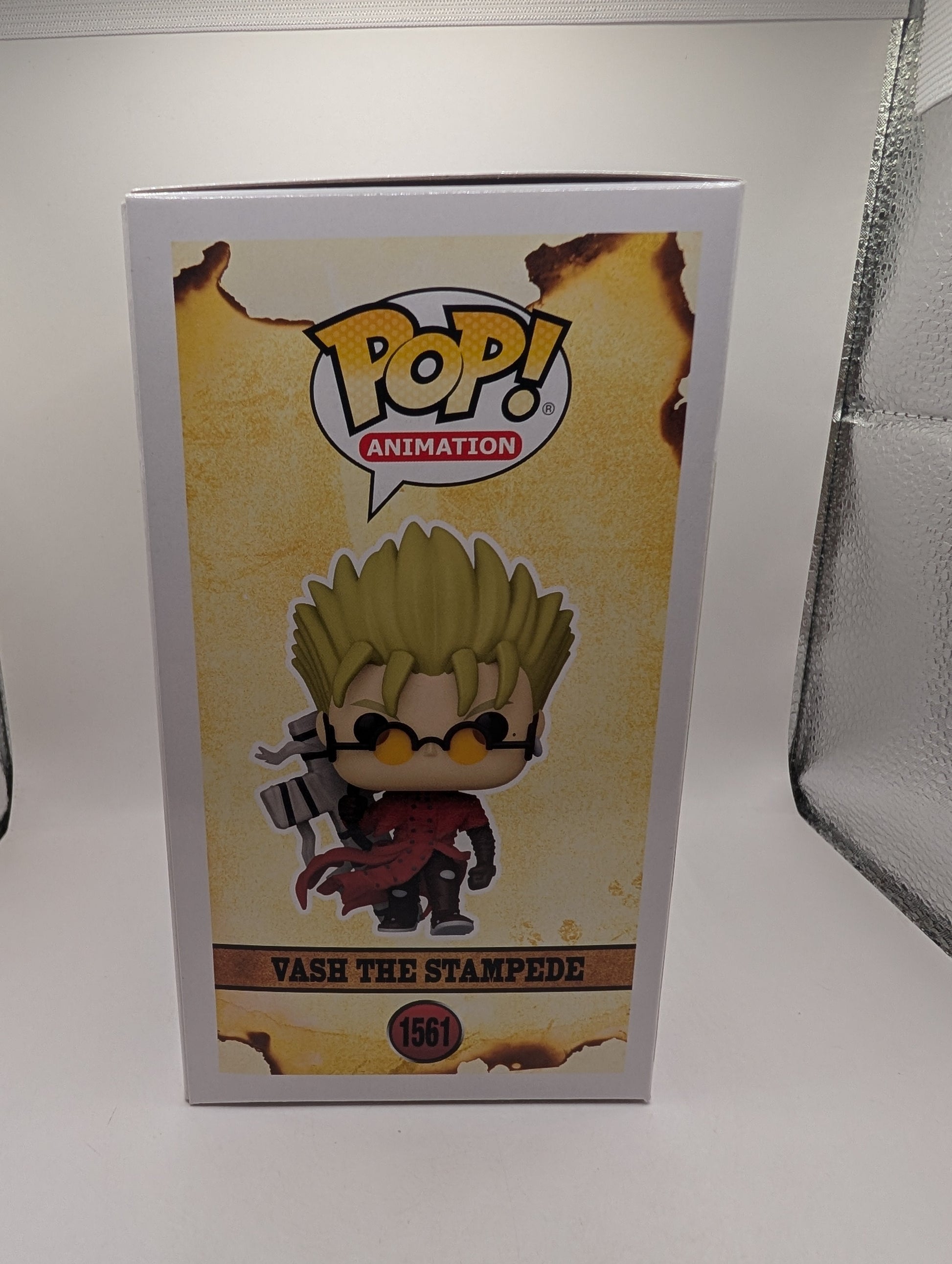 TRIGUN #1561 Vash The Stampede w/Punisher Cross Funko Pop! FRENLY BRICKS - Open 7 Days