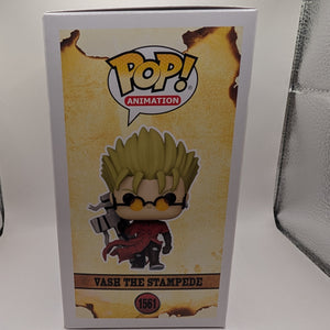 TRIGUN #1561 Vash The Stampede w/Punisher Cross Funko Pop! FRENLY BRICKS - Open 7 Days