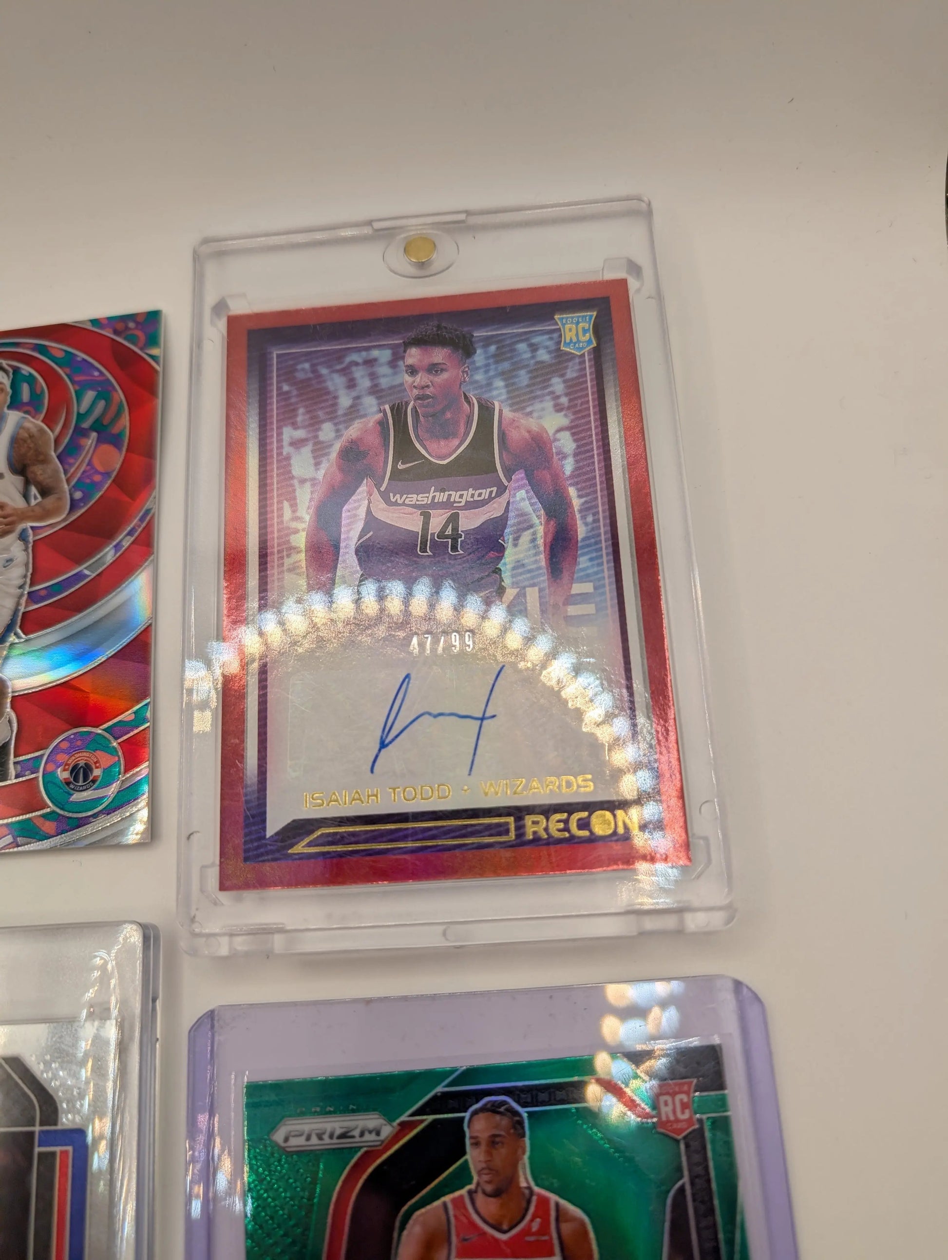 Washington Wizards NBA Basketball Card Lot, Rookies, Patch, Auto, Alexandre Sarr FRENLY BRICKS - Open 7 Days