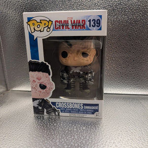 FUNKO Pop Vinyl Crossbones Marvel #139 FRENLY BRICKS - Open 7 Days