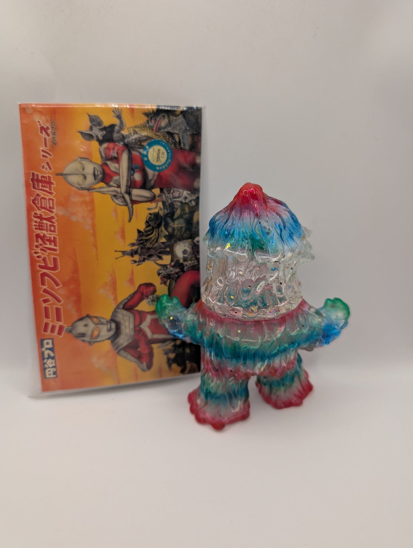 Maxtoys Ultraman Series Zazarn Kaiju CLEAR MIX COLOR GID Figure Sofubi H12CM(4.5in) FRENLY BRICKS - Open 7 Days