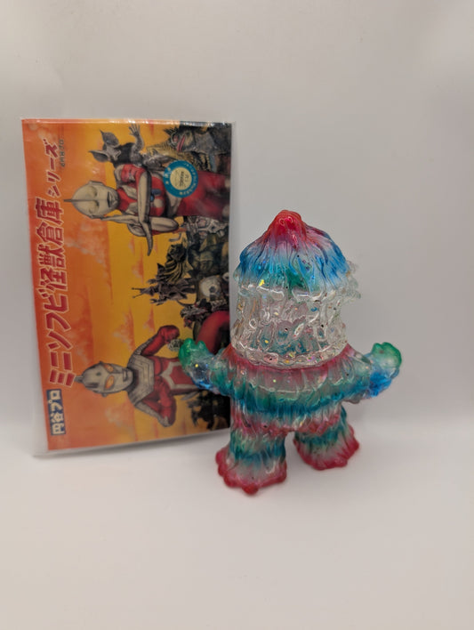Maxtoys Ultraman Series Zazarn Kaiju CLEAR MIX COLOR GID Figure Sofubi H12CM(4.5in) FRENLY BRICKS - Open 7 Days