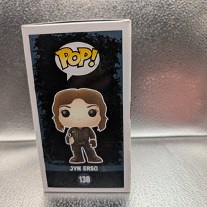 FUNKO Pop Vinyl Jyn Erso Star Wars #138 FRENLY BRICKS - Open 7 Days