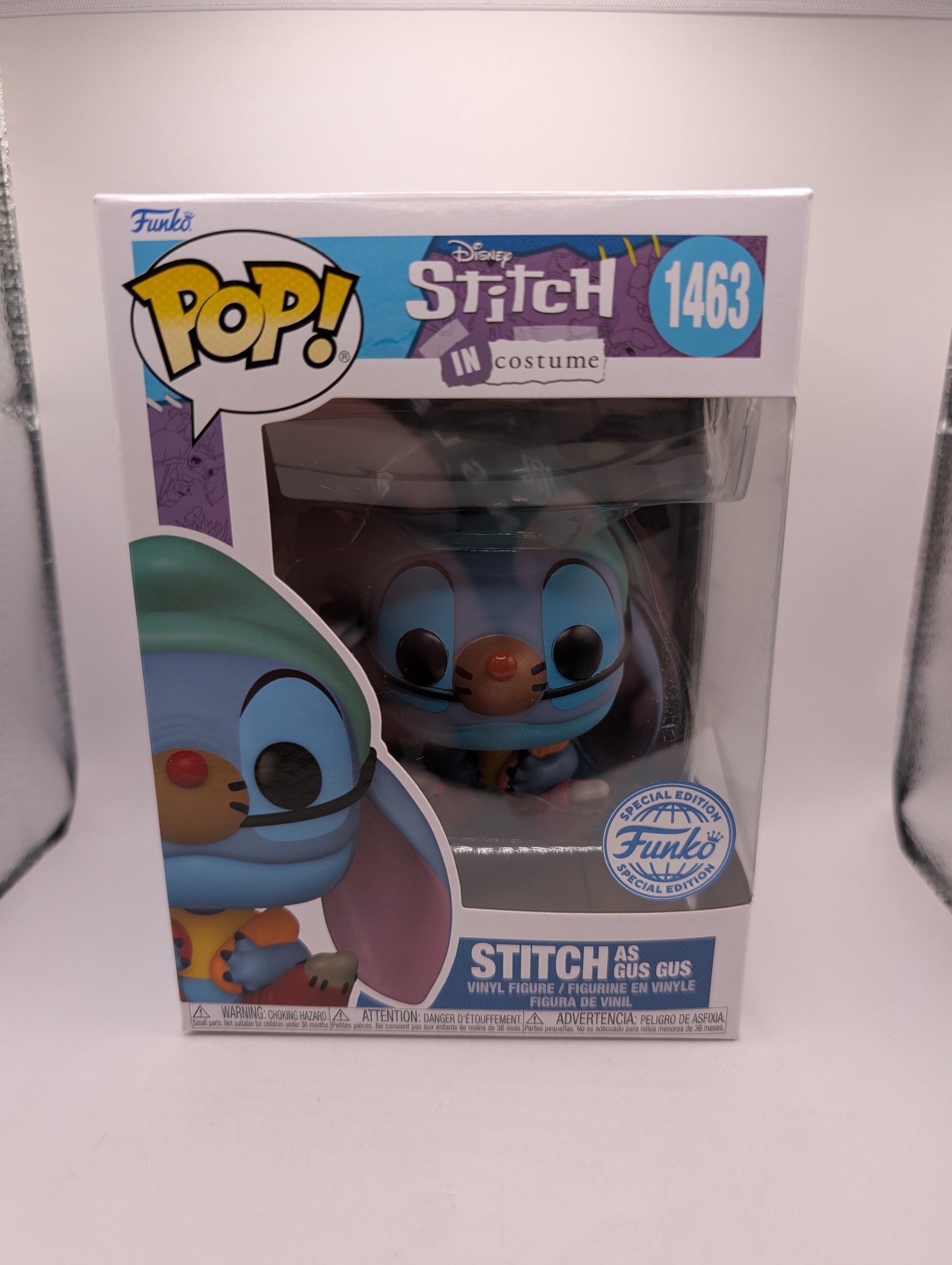 DISNEY: Stitch as Gus Gus Exclusive Pop! Vinyl Figure 1463 FRENLY BRICKS - Open 7 Days