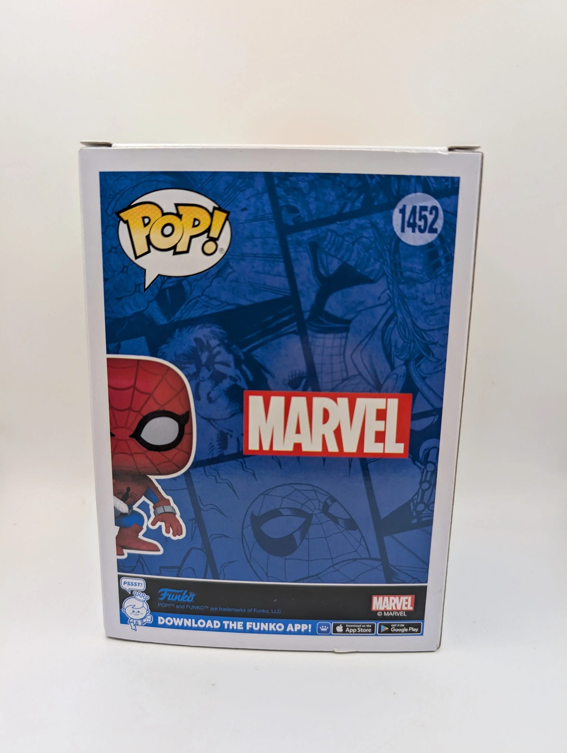 Funko Pop! Marvel - Amazing Spider-Man (1977) Special Edition #1452 FRENLY BRICKS - Open 7 Days image 3