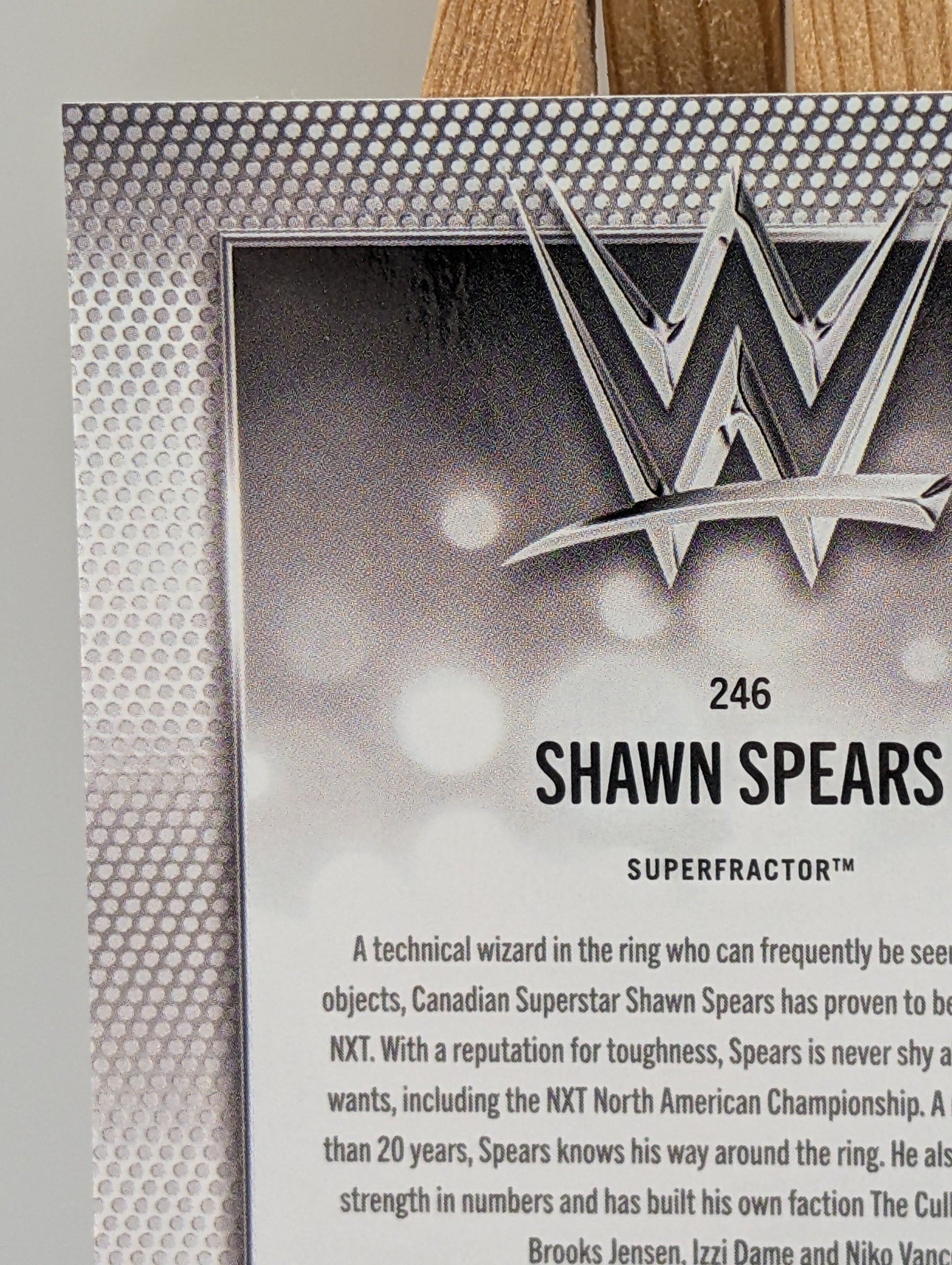 2026 Topps Chrome WWE Shawn Spears ICONIC IMPRINTS SSP #246 Case Hit 1/1 FRENLY BRICKS - Open 7 Days