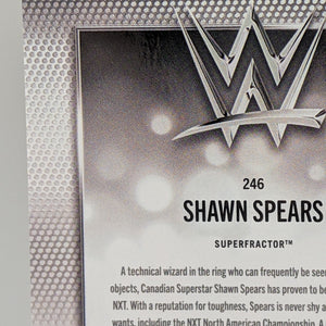 2026 Topps Chrome WWE Shawn Spears ICONIC IMPRINTS SSP #246 Case Hit 1/1 FRENLY BRICKS - Open 7 Days