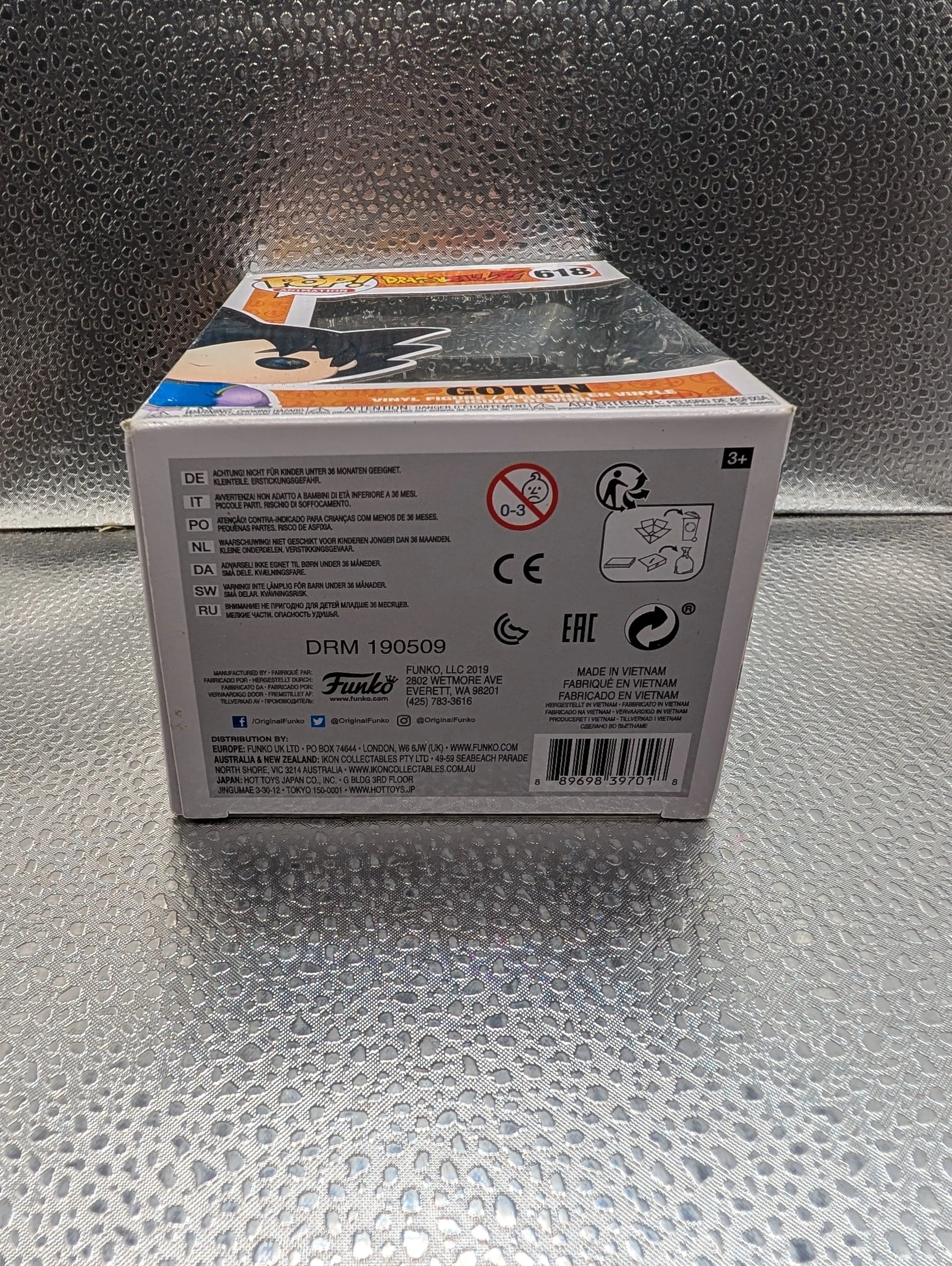 FUNKO Pop Vinyl Goten Dragon Ball Z #618 FRENLY BRICKS - Open 7 Days