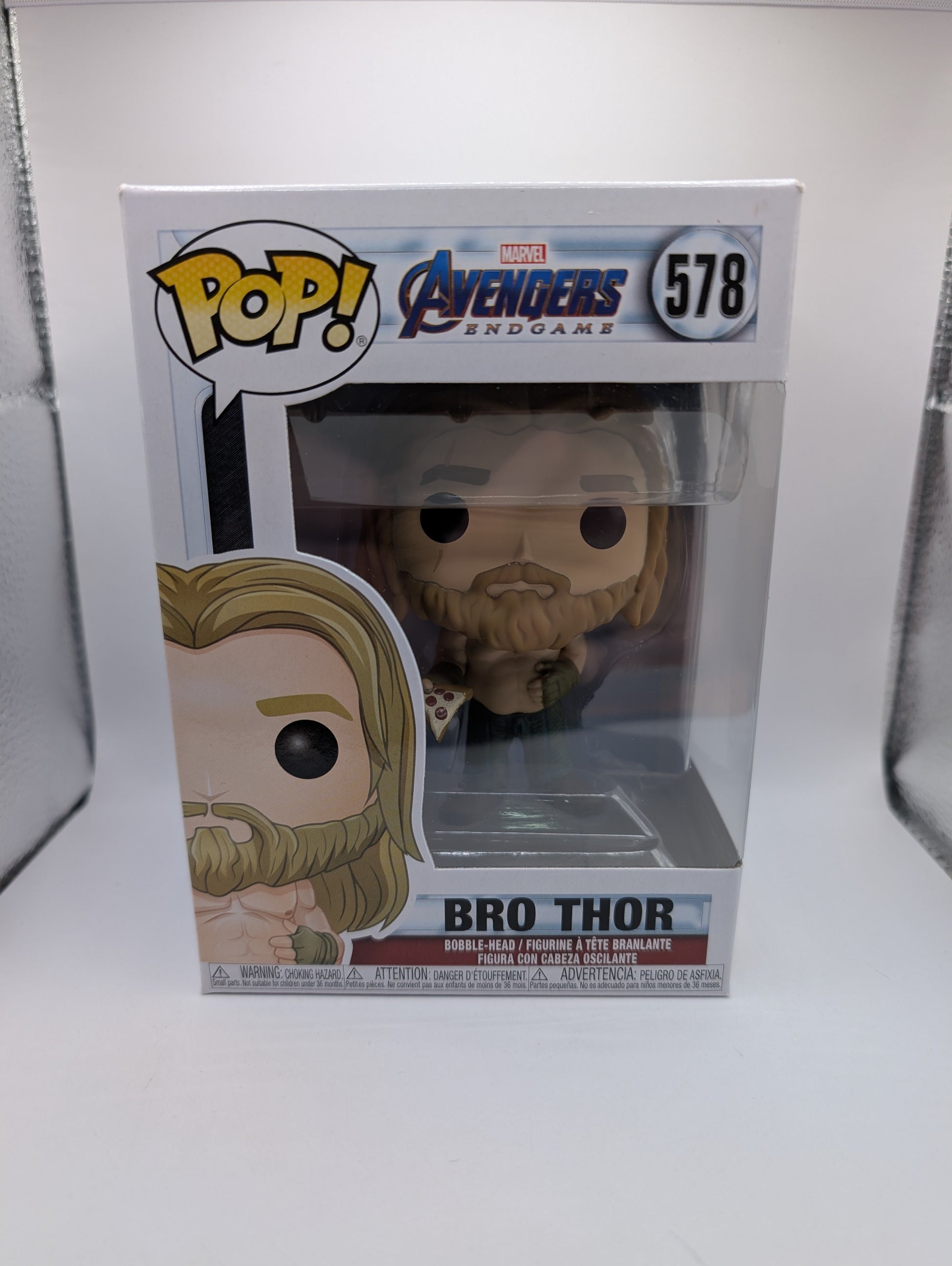 Funko Pop Bro Thor 578 Avengers Endgame Marvel Genuine Pop! Vinyl FRENLY BRICKS - Open 7 Days