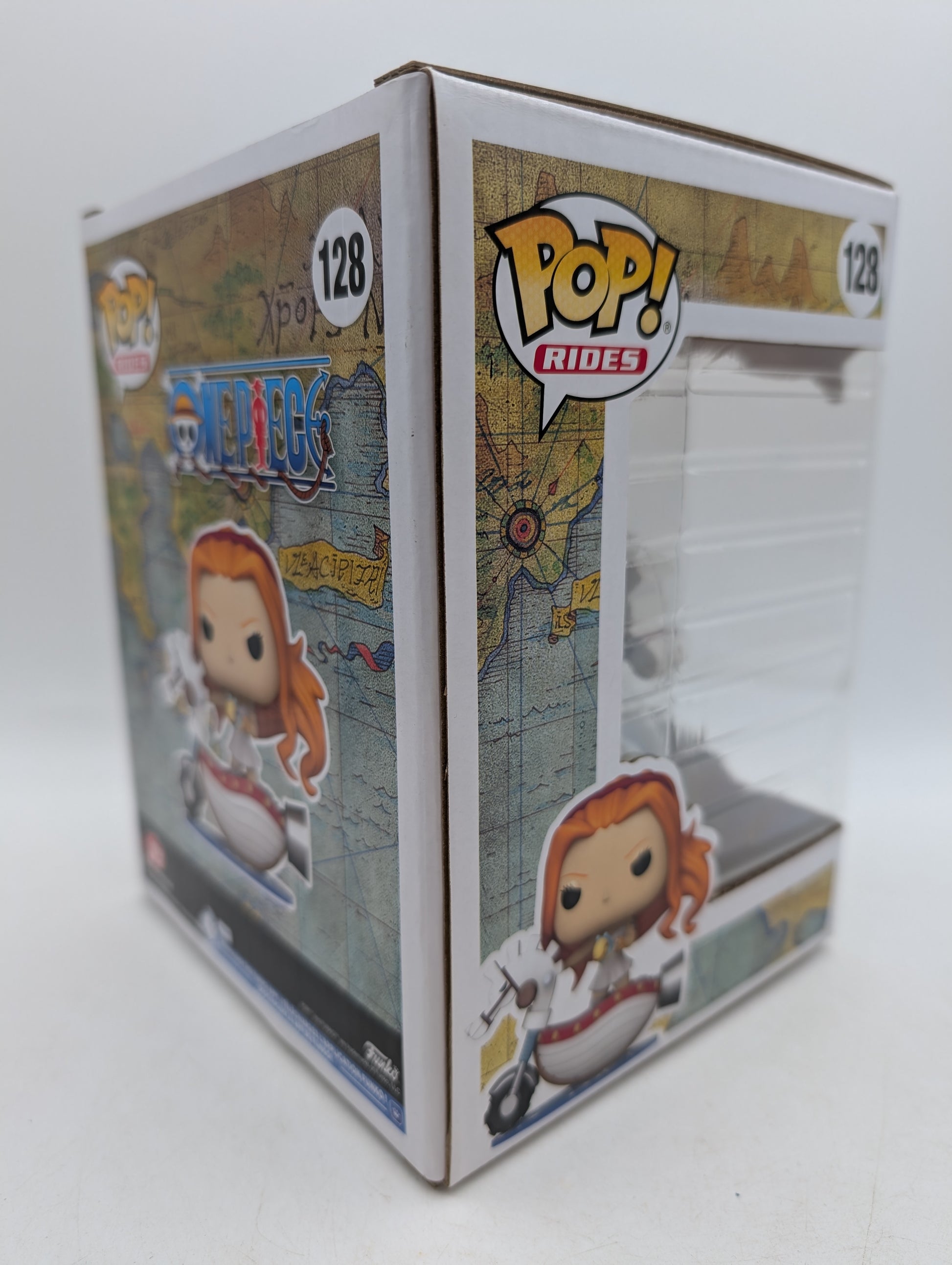 Funko POP! RIDES One Piece Nami with White Hobby Horse #128 2025 Wondercon image 6