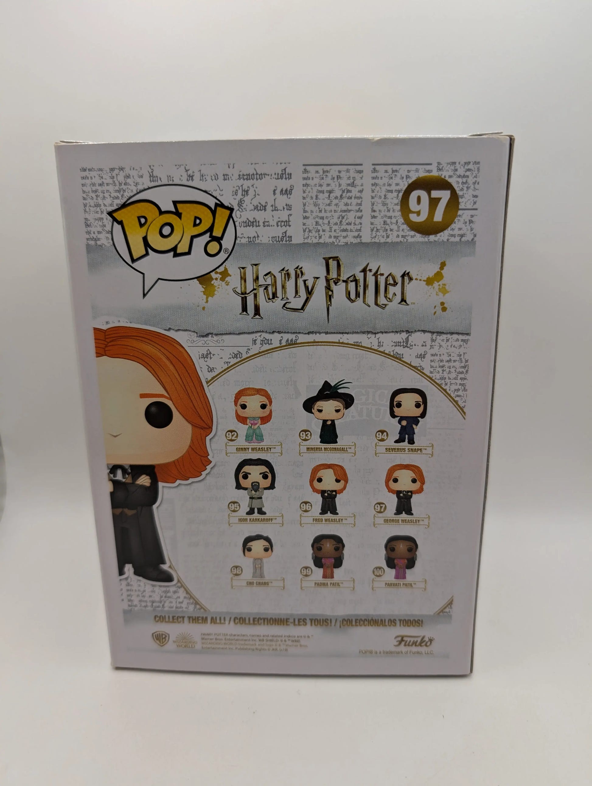 Funked Pop! Vinyl: Harry Potter - George Weasley #97 FRENLY BRICKS - Open 7 Days image 3