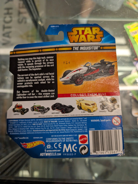 Hot Wheels Inquisitor Die-cast Car - Star Wars Rebels Themed Series FRENLY BRICKS - Open 7 Days