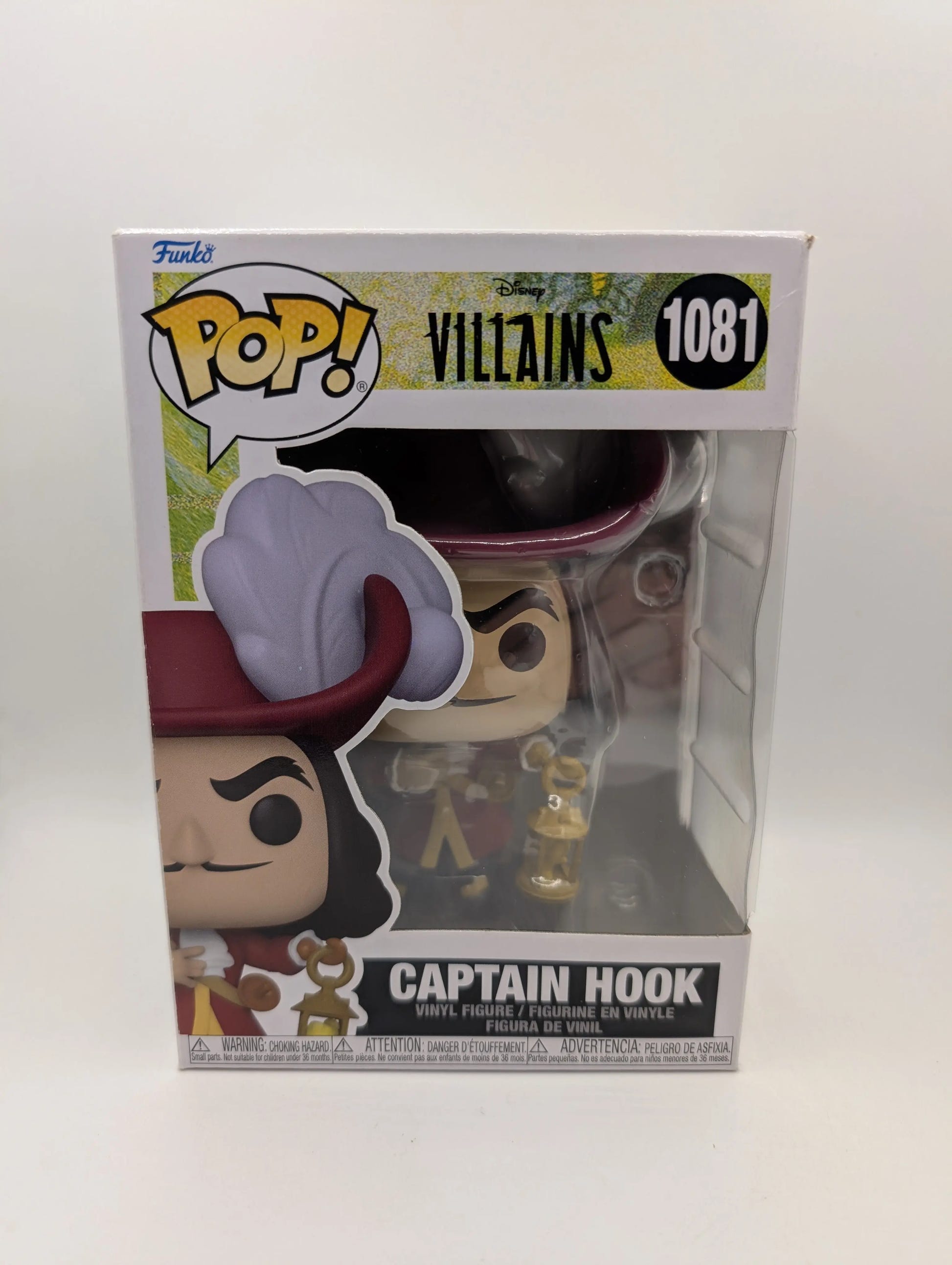 Captain Hook Disney Villains #1081 Disney Funko Pop Vinyl FRENLY BRICKS - Open 7 Days image 1