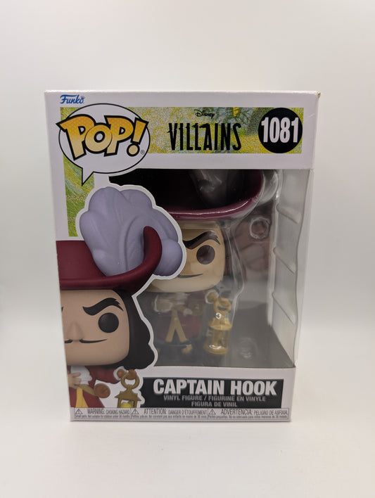 Captain Hook Disney Villains #1081 Disney Funko Pop Vinyl